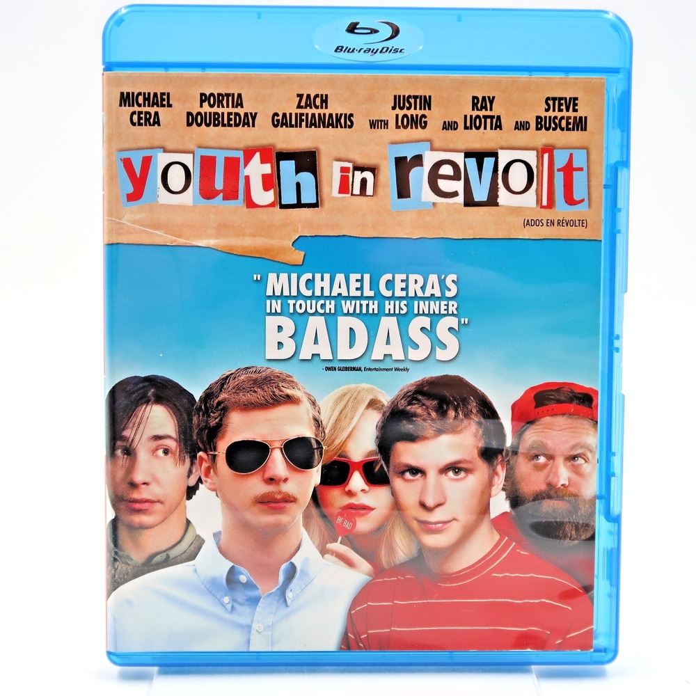 Youth in Revolt Blu Ray 2009 Michael Cera Zach Galifianakis Justin Long Liotta